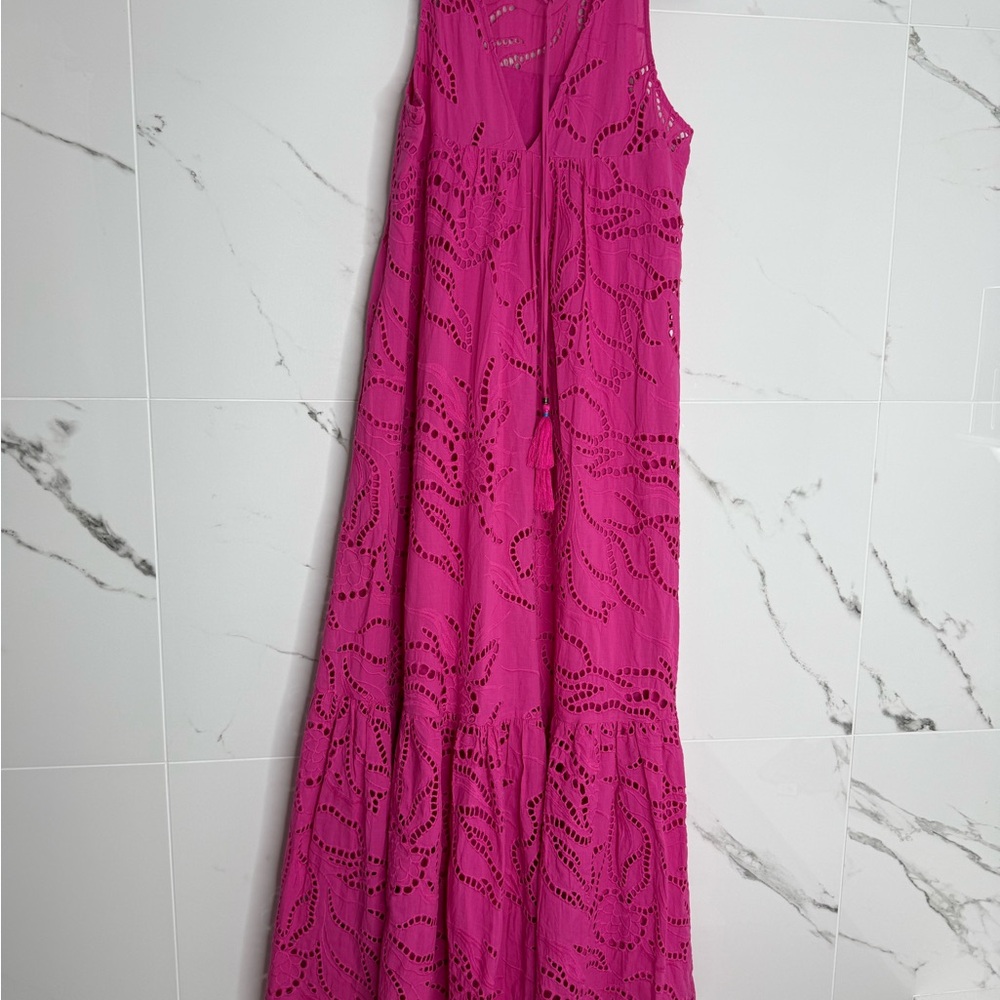 Anthropologie Maeve belrose eyelet maxi dress - Picture 9 of 16